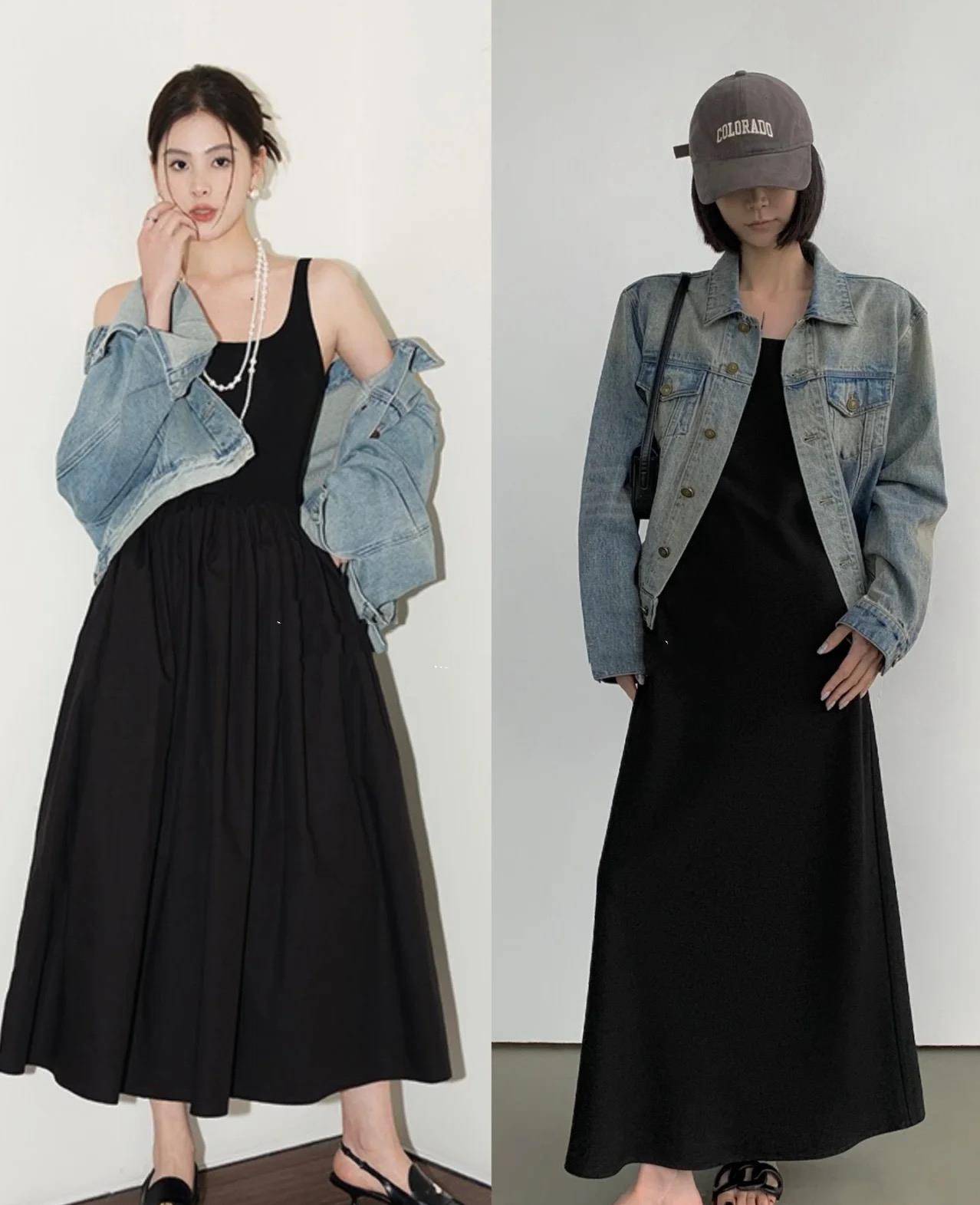 夏天搭配一条小黑裙就足够时尚又优雅了!_材质_穿着_经典