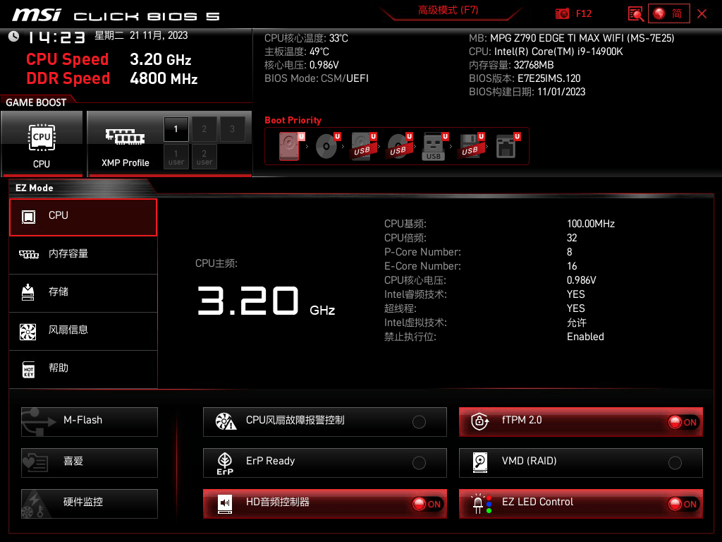 微星z790 edge ti max刀鋒鈦主板評測_頁面_供電_進行