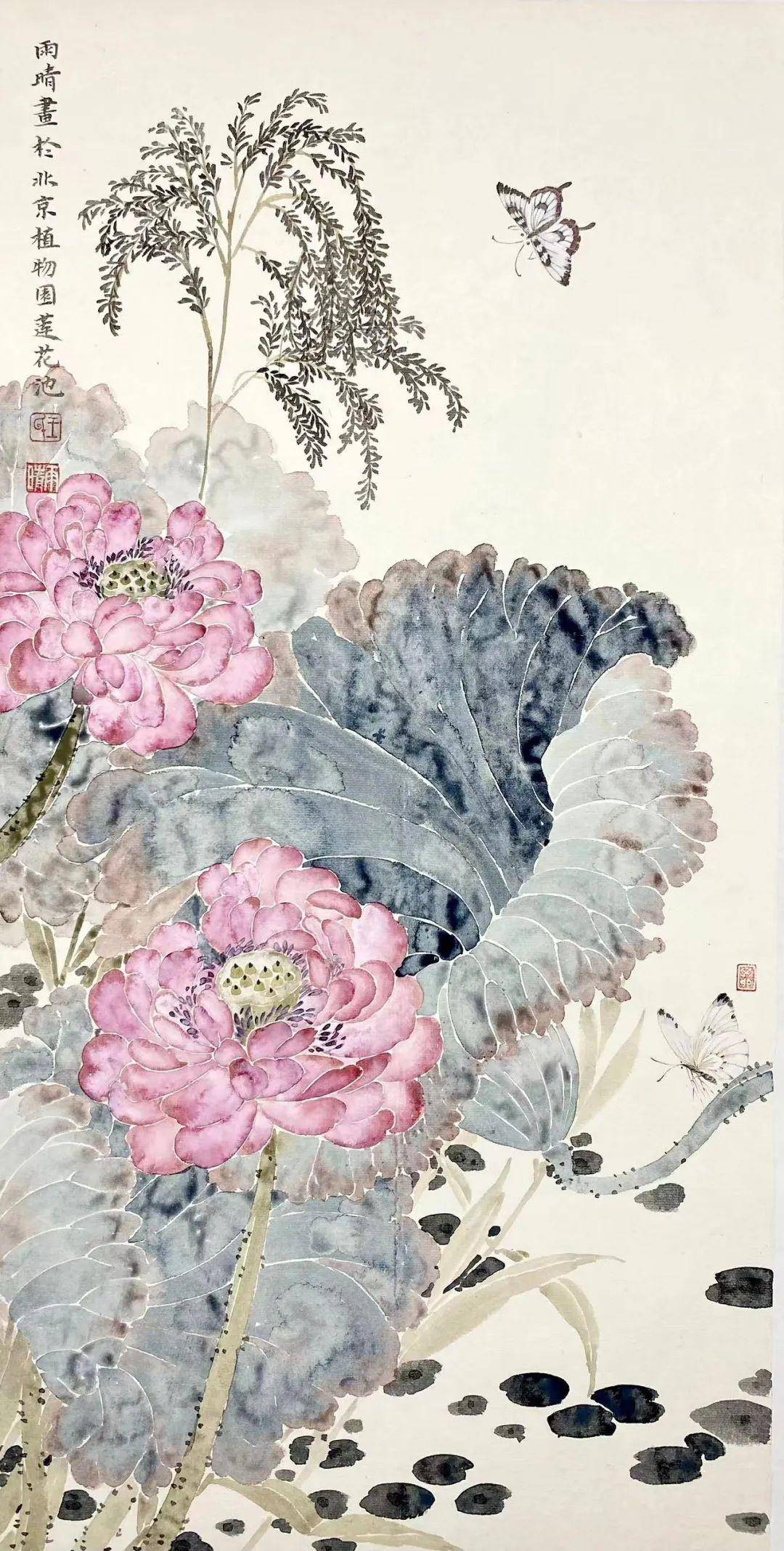 【集雅斋】实力派画家王雨晴花鸟画作品欣赏_黑龙江省_中国画_美术