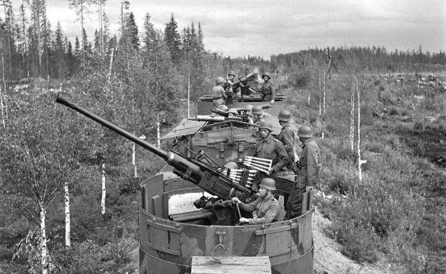 看看二战时芬兰军队的武器装备,竟比中国军队还要先进_德国_大量的