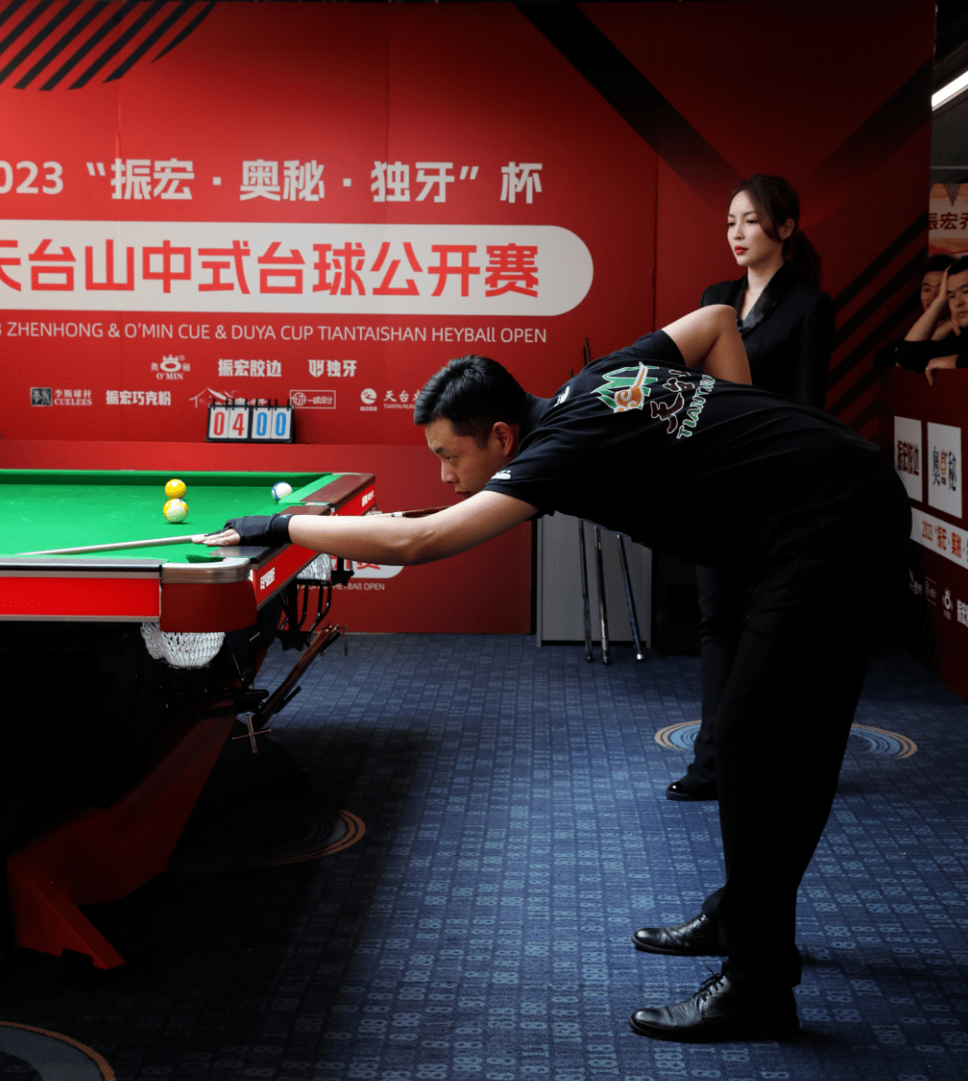 "终结者"周龙天台山中式台球公开赛夺冠!_杨帆和_比赛_比分