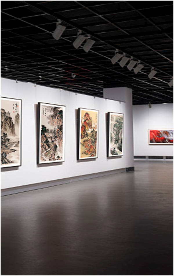 中华之醉——泰斗紫金回顾艺术展_山水_中国楹联学会_沈芳