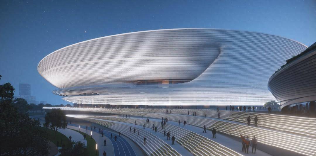 浙媒:坐落杭州余杭区,浙江首座专业足球场计划27年111月竣工_建设