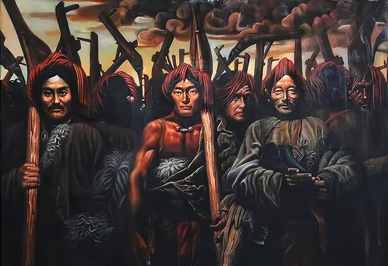 乾隆五十二年,四川土屯嘉绒藏军赴台湾参与平定林爽文起义始末_起义军