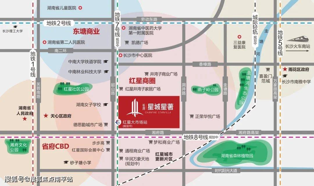 自帶步步高高端主題商業體驗mall,周邊還聚集德思勤城市廣場,華悅廣場