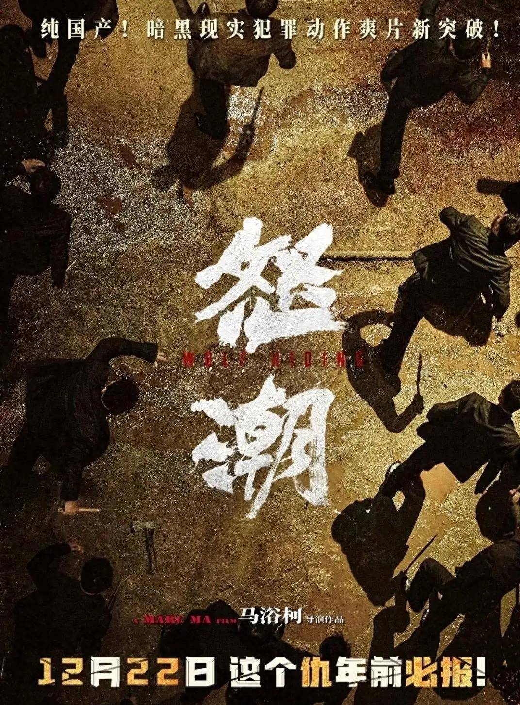 电影《怒潮》预告首发,张家辉大变风格,年末最佳犯罪大片又来了_陈安