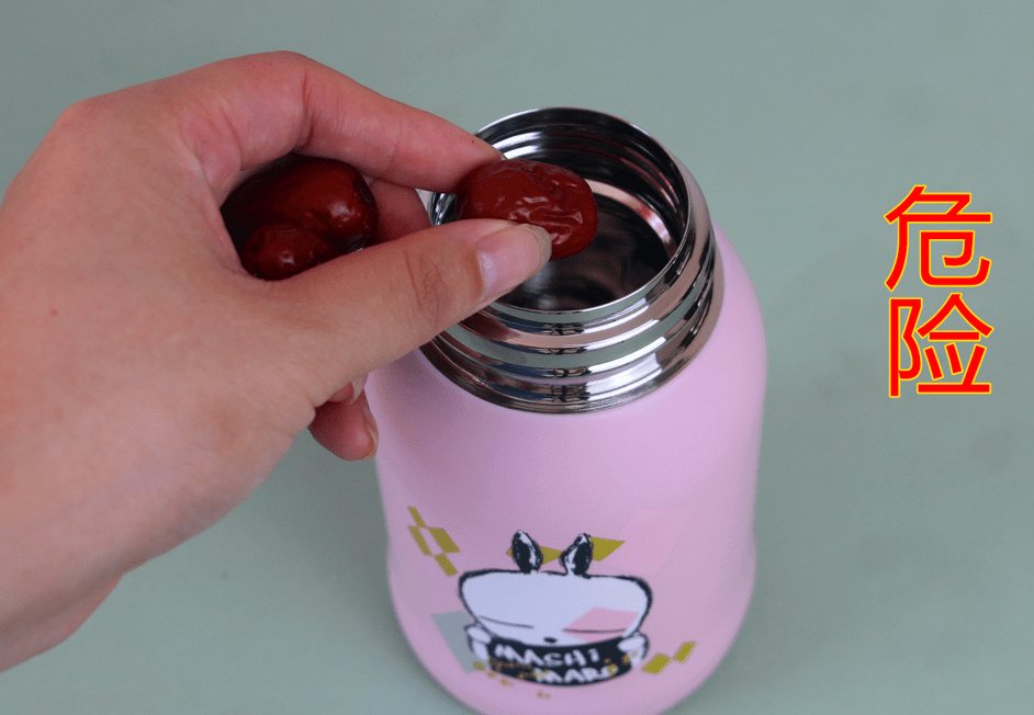 保温杯里泡红枣太久会不小心爆炸,你知道吗?_时间_杯子_气体
