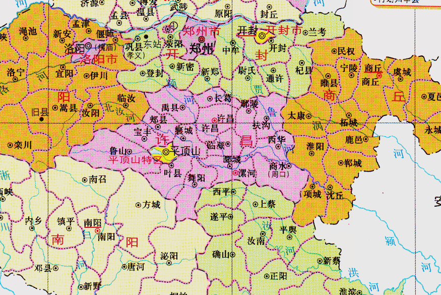 許昌市的轄區調整,河南省的第四大城市,為何有6個區縣?