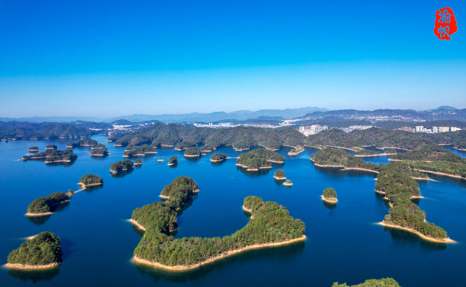 千岛湖骑遇记:黄山尖赏千岛之绝色,叹天下为公之奇景_岛屿_缆车_上山