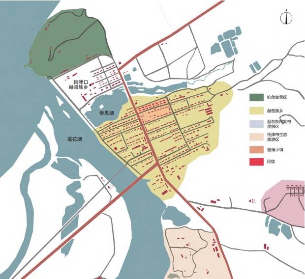 同江市街津口赫哲族乡民宿规划现状及分类