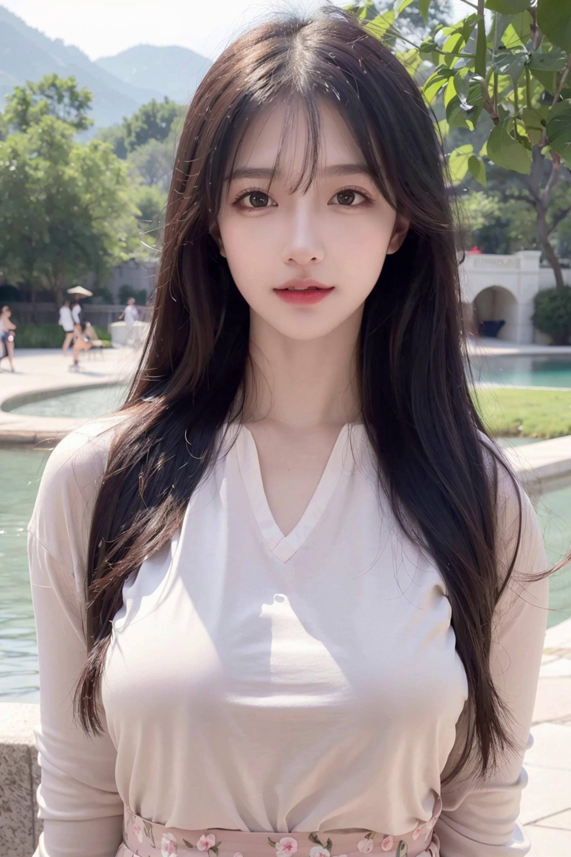 甜美可爱的仙女,她的小虎牙散发着迷人的魅力!_美女_内心_朋友