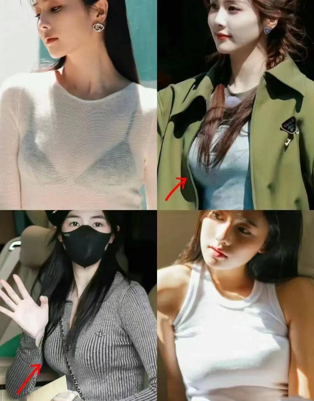 白鹿身材真的挺好,我好喜欢她的身材,瘦但是该丰满的地方都有.