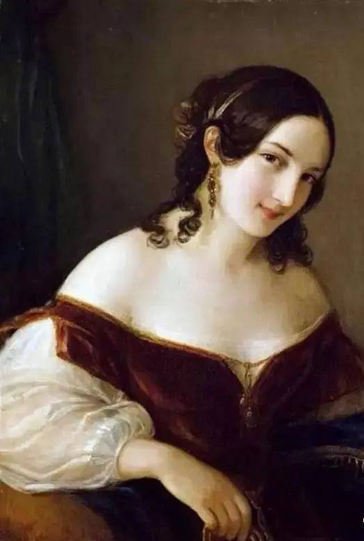 油画欣赏:《优雅的贵妇》_画面_女士_形象