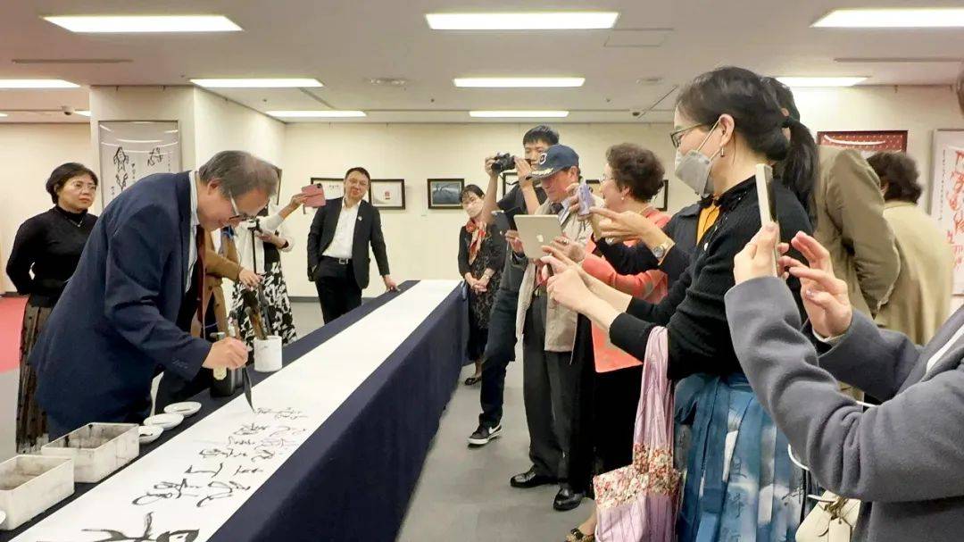 第四屆東京國際 甲骨文藝術節在東京中國文化中心隆重開幕_日本_作品