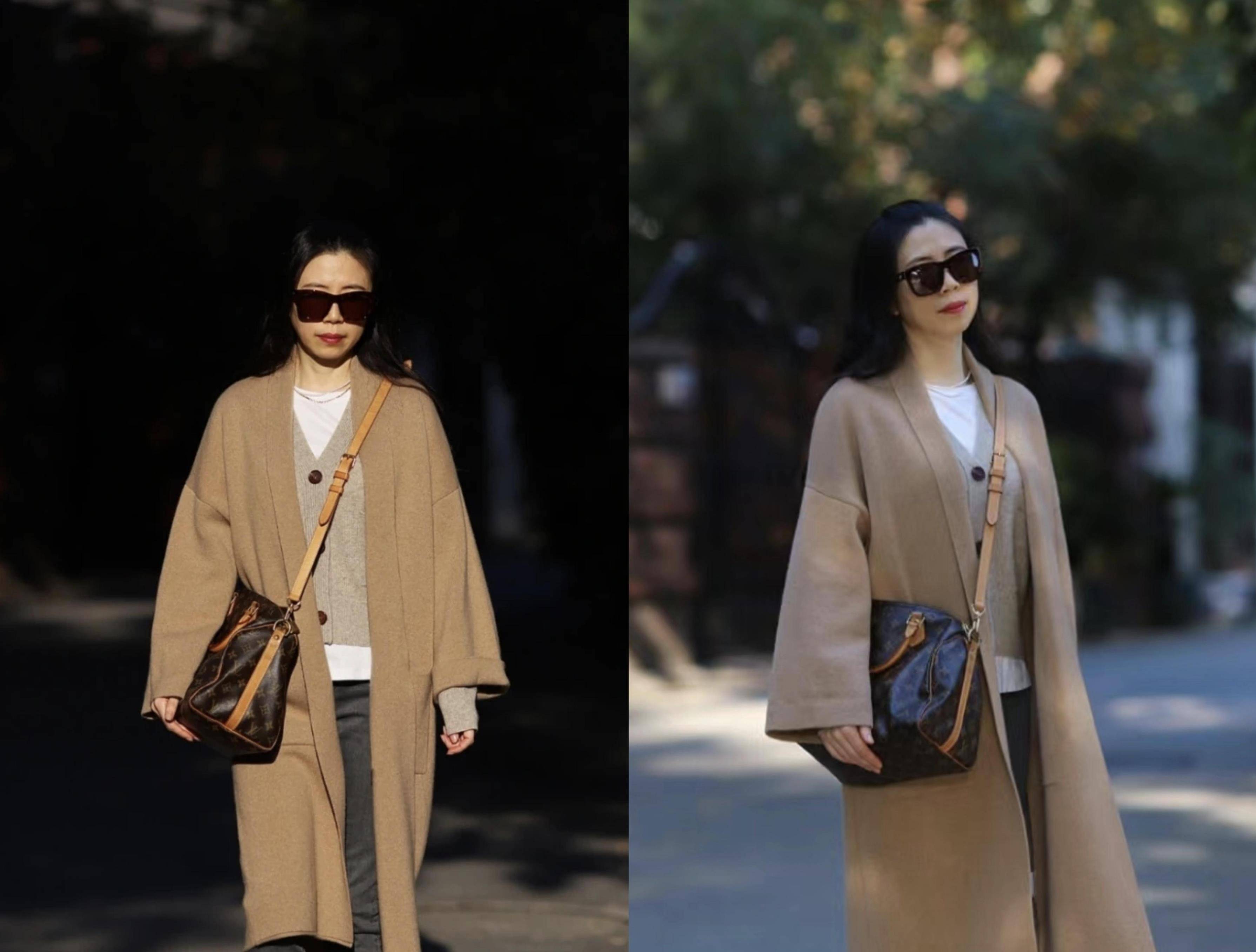 这些都是适合50岁女性的着装,颜色简单,衣服得体,大方,顶级_大衣_驼色