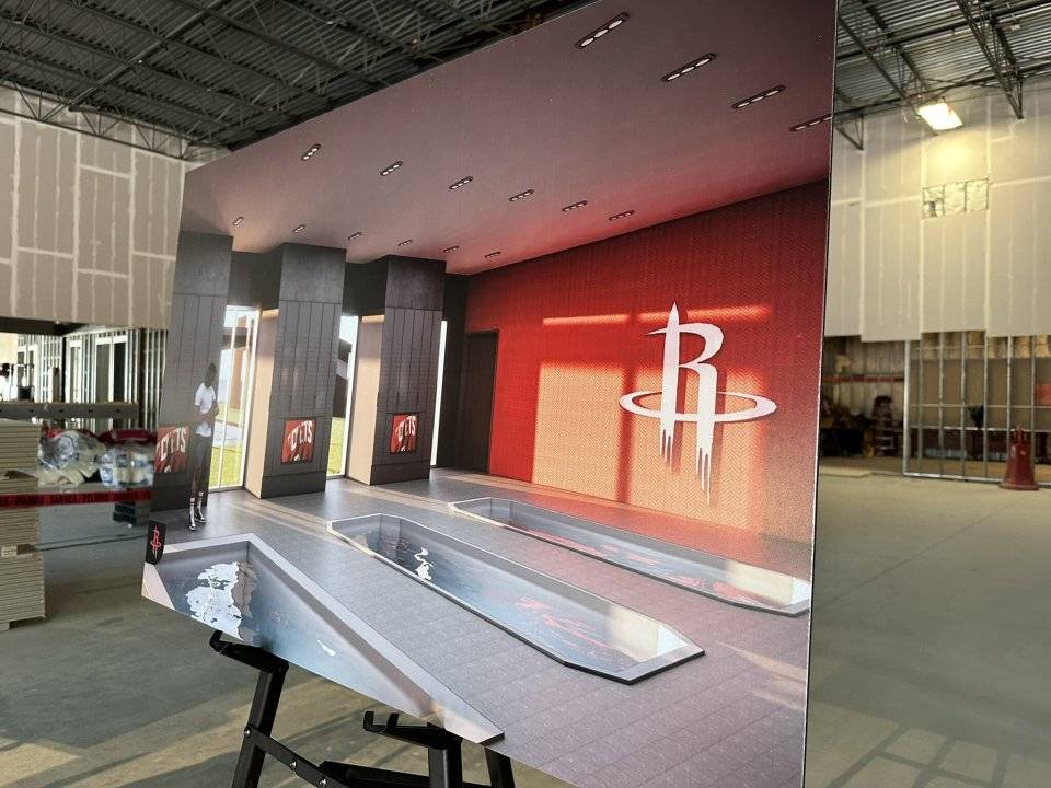 火箭7000万训练馆明夏竣工!