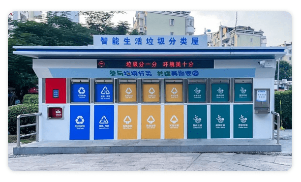 中环宝为厦门某小区打造智能垃圾分类解决方案