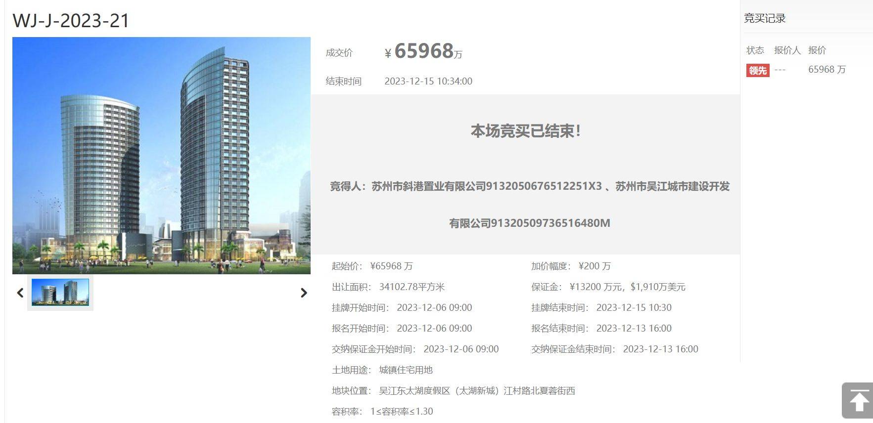 吴江土拍专场,太湖新城三宗核心住宅底价成交!吸金25.5亿元!_地块_后续