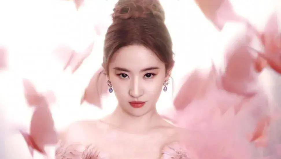 标题:刘亦菲的粉色皮草礼服展现温柔与魅力的最佳表现_活动_发型_气质