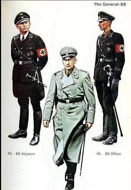希特勒设计的军服图片