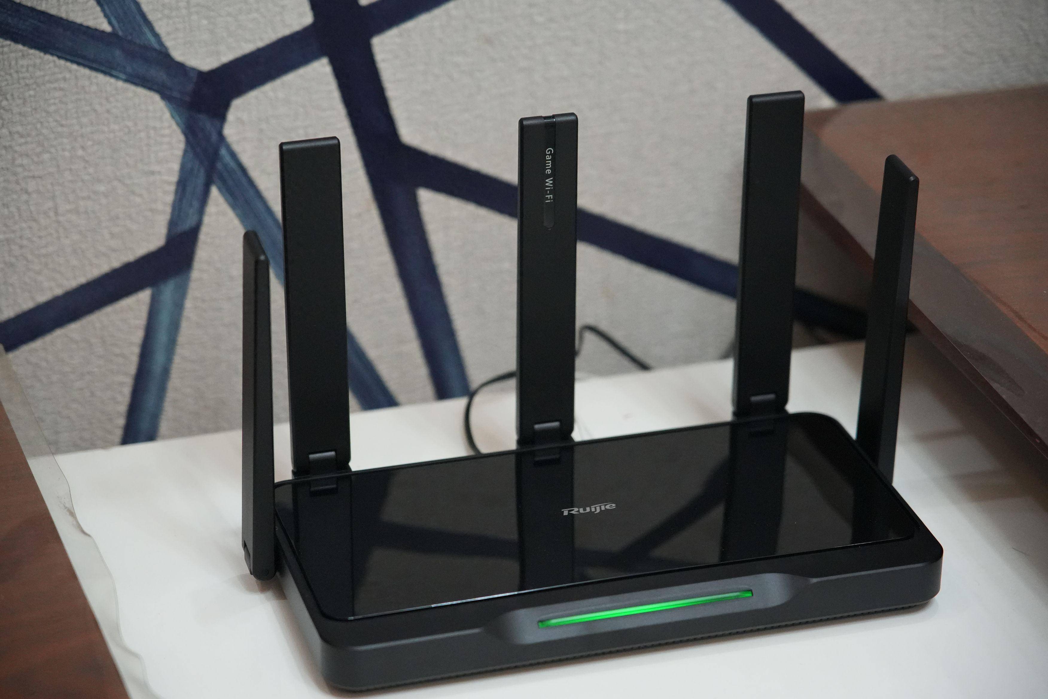 【玩游戏必备】锐捷黑豹电竞路由器告别卡顿,让你的游戏更爽!