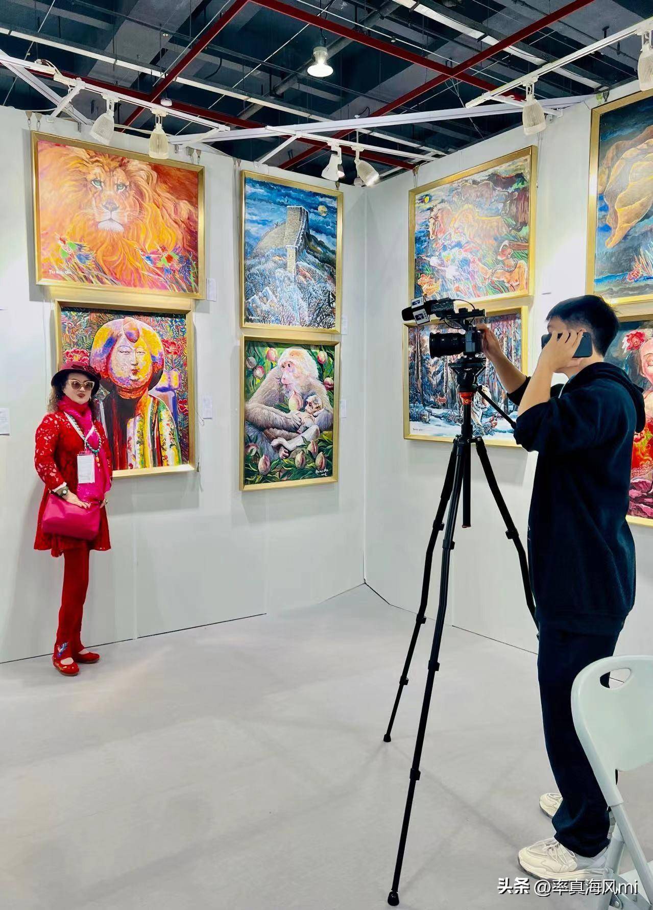 龙腾盛世·2024新春贺岁—当代著名画家陈艳梅的艺术世界_作品_画展