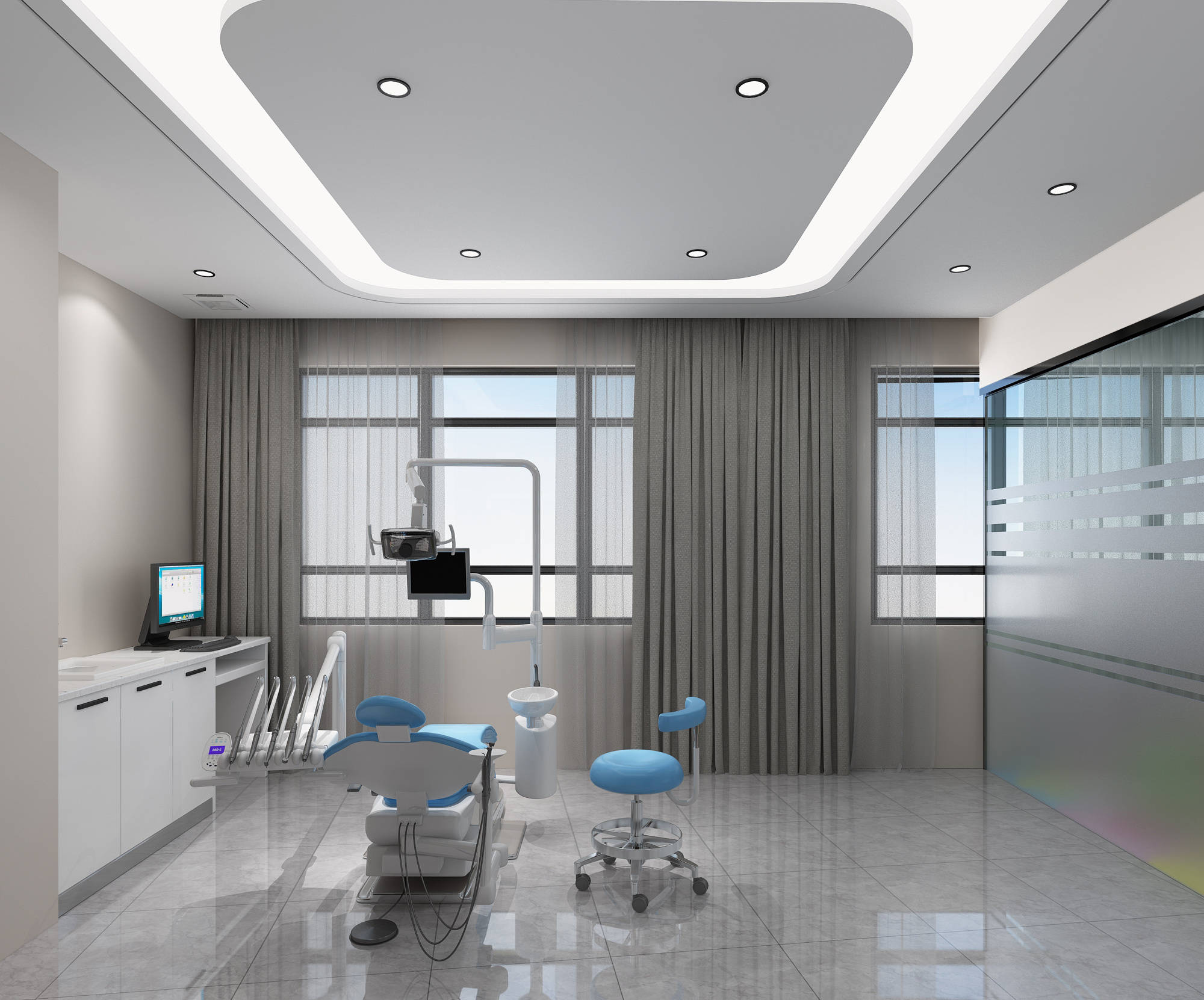 口腔诊所空间规划与设计:效果图实战手册