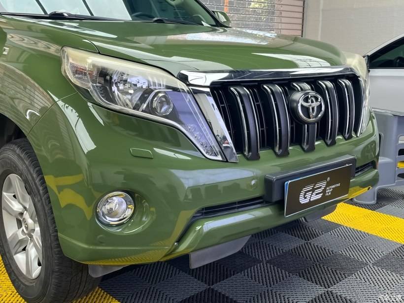 g2改色膜丨丰田普拉多改色 - pet装甲绿_搜狐汽车_搜狐网