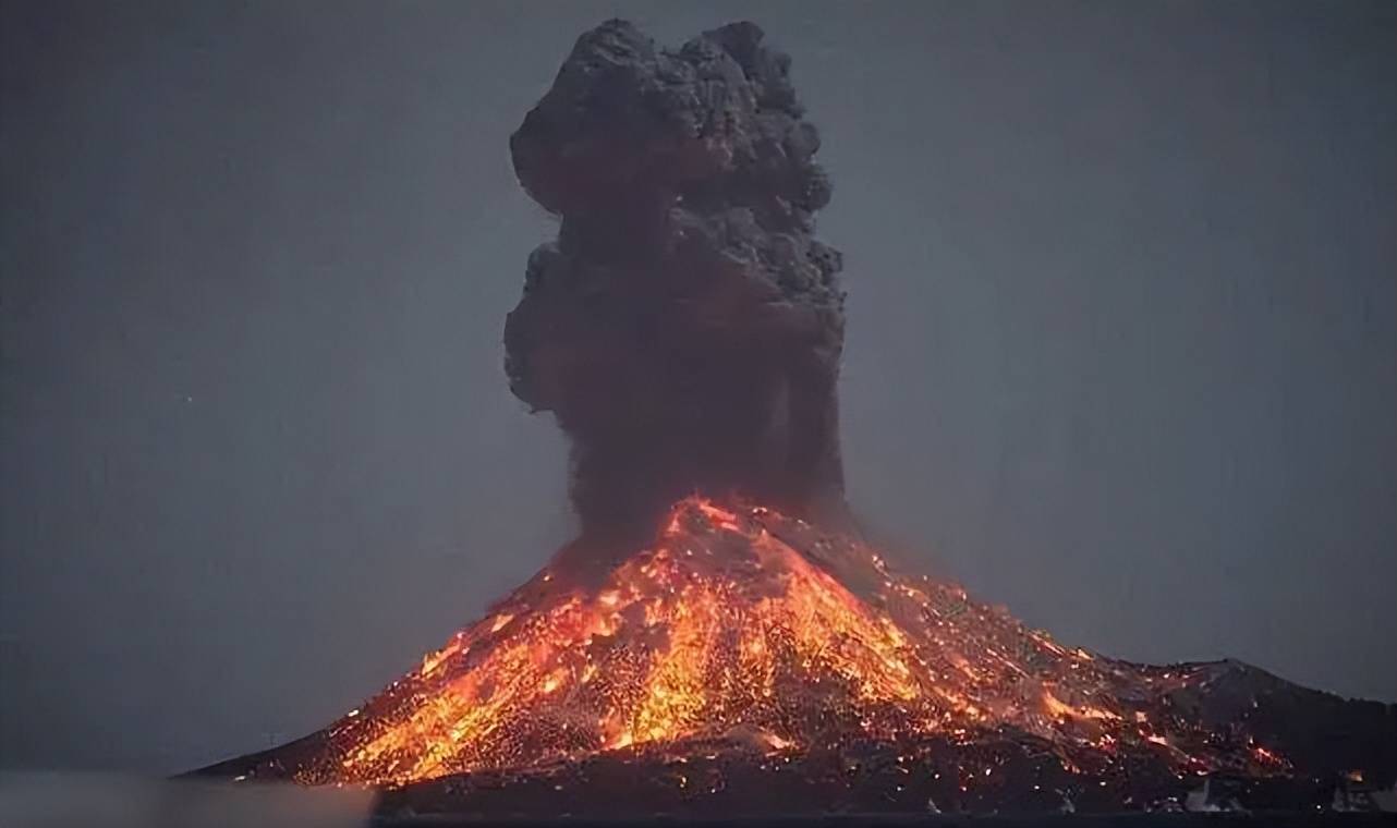 汤加火山爆发的危害图片