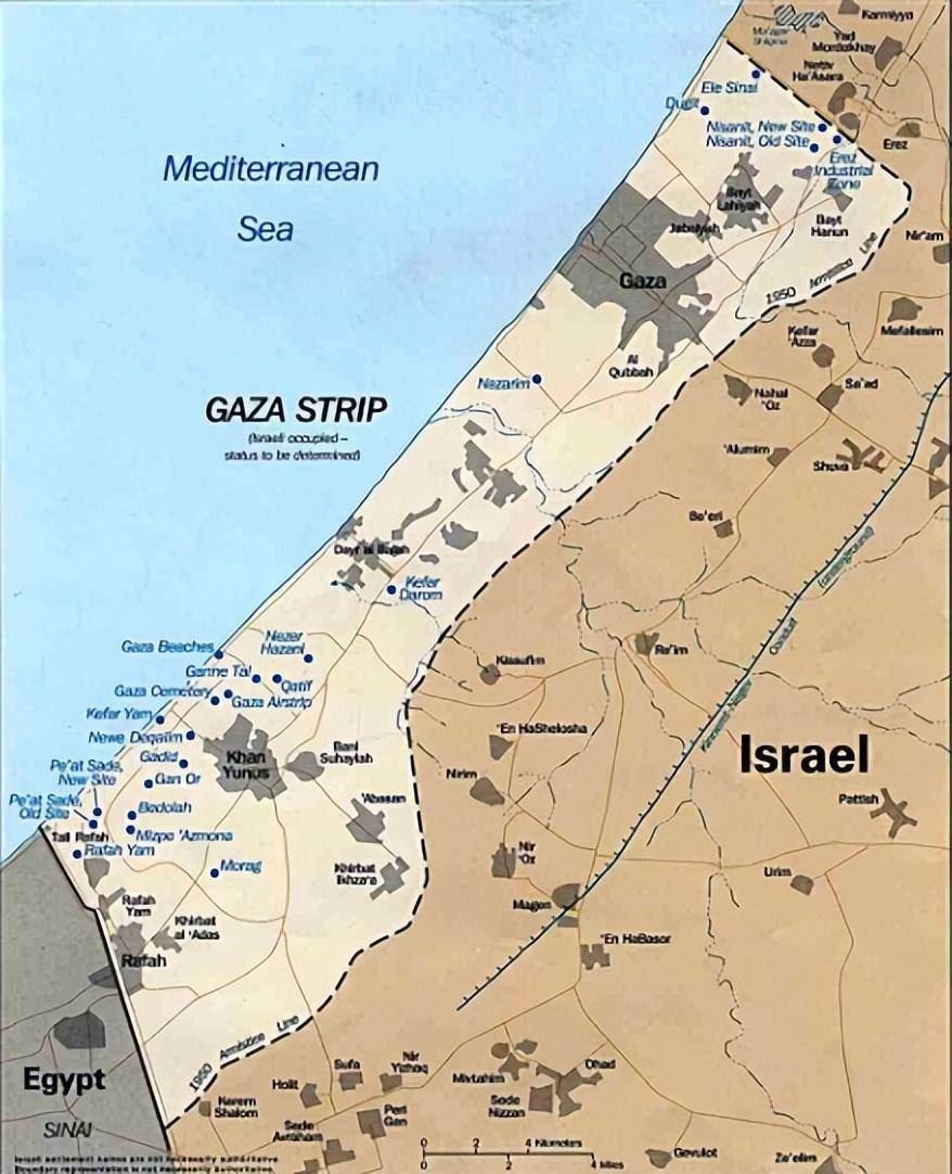 以色列被打怕了,声明无意占领加沙,背后是数千条人命