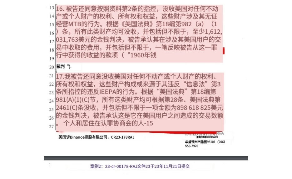 原创
            美国到底罚了币安多少美元？币安俨然已成为美国的“韭菜”