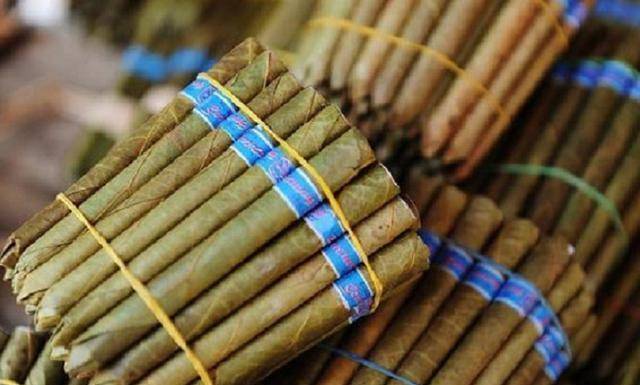 缅甸叶子雪茄图片