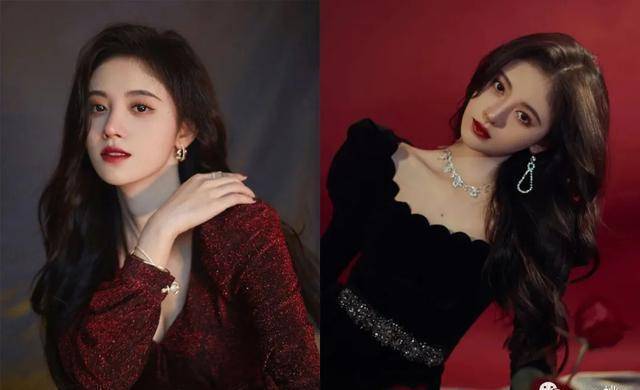 "高仿版"四千年美女,跟鞠婧祎的妆容都如出一辙_眼影_大红色_颜色