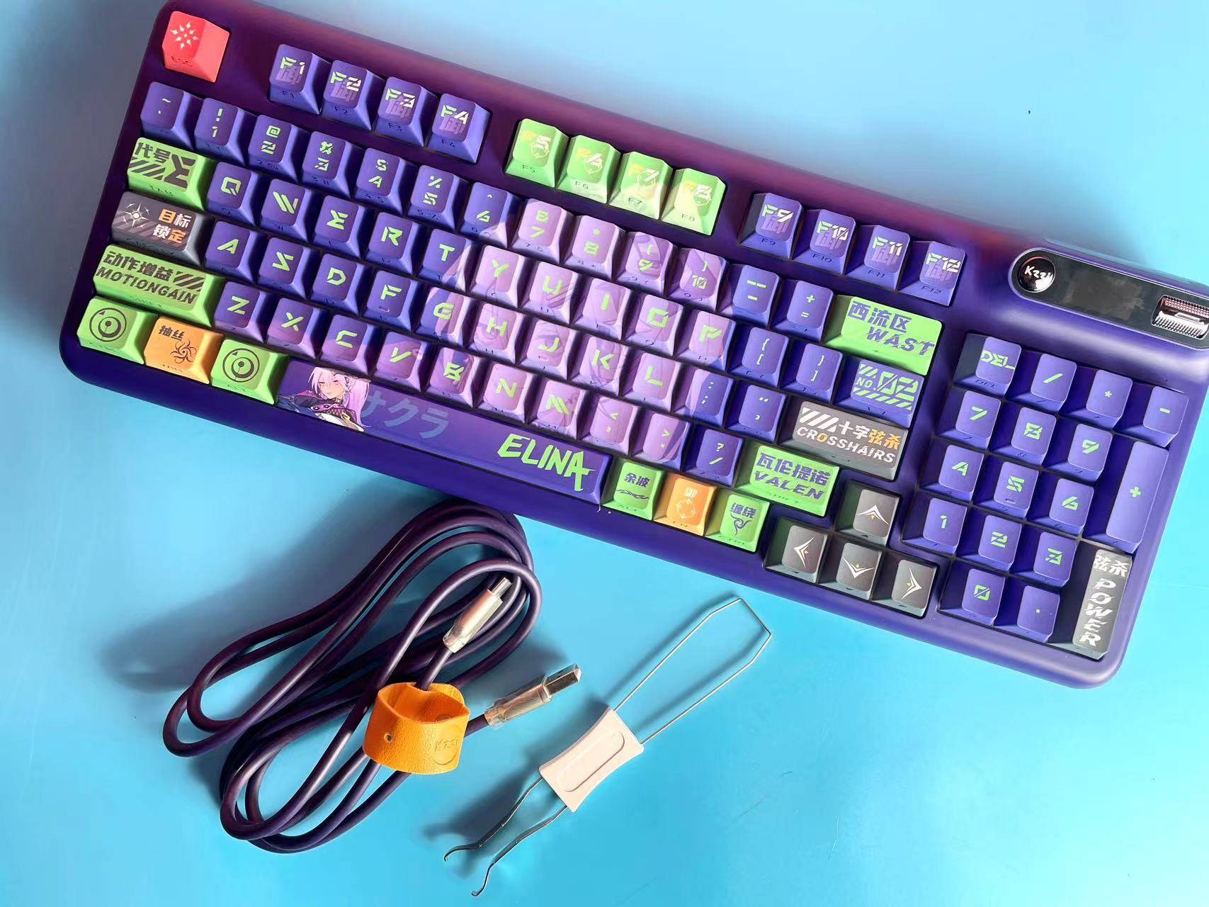 469就能拿到定制版的无线机械键盘,珂芝(KZZI)Z98 IP定制款,送礼物必选