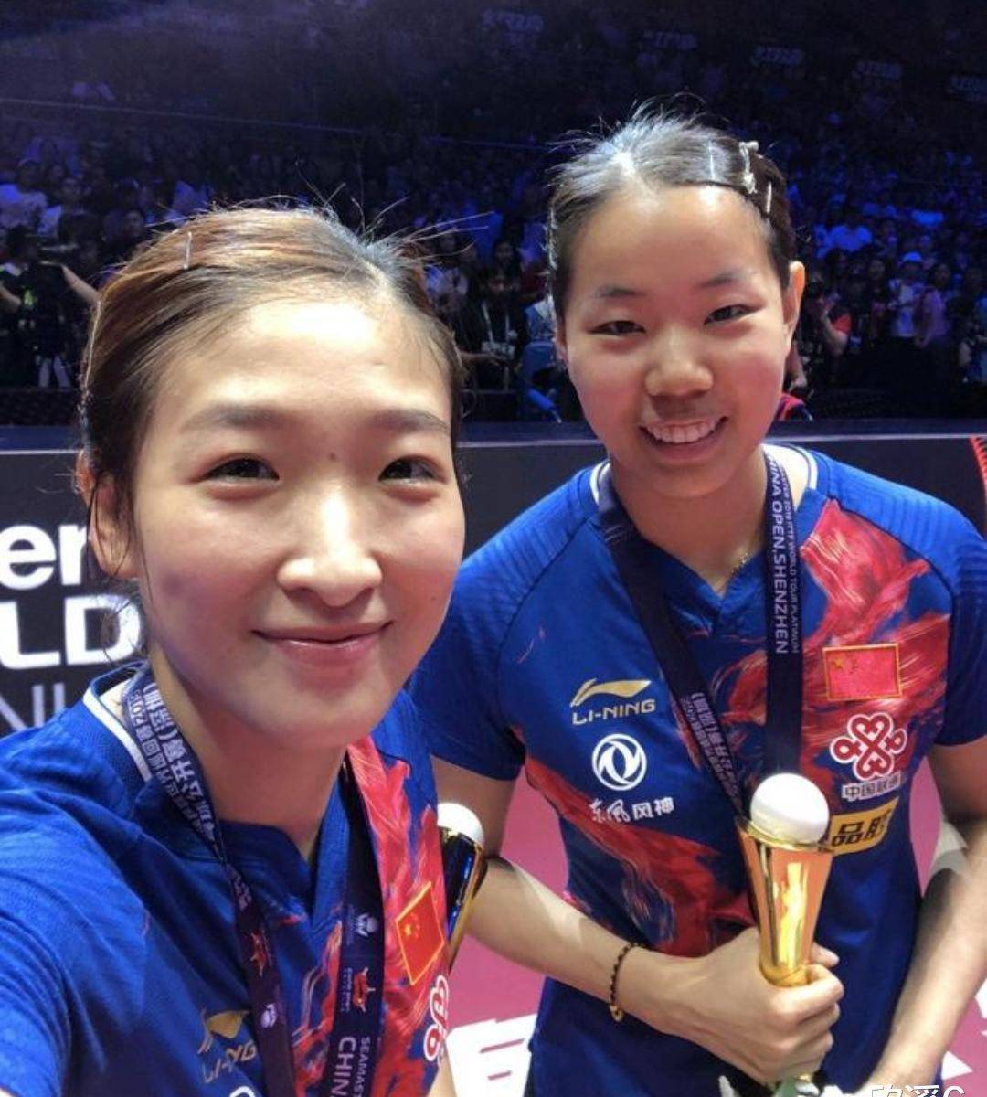 她是孙颖莎的好姐妹,也曾说得刘诗雯者得天下_顾玉婷_莎莎_小黑