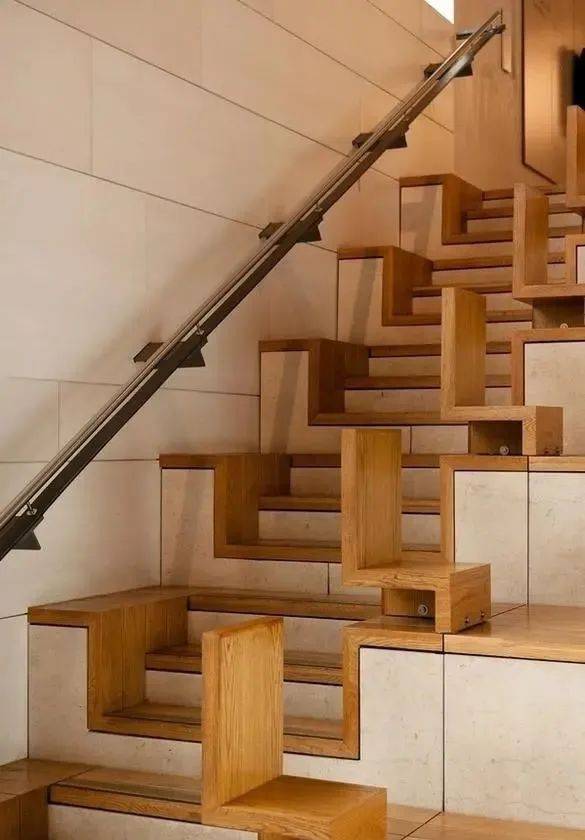 看多了规规矩矩的楼梯,没想到还有这8种特殊样式,让人眼前一亮_造型