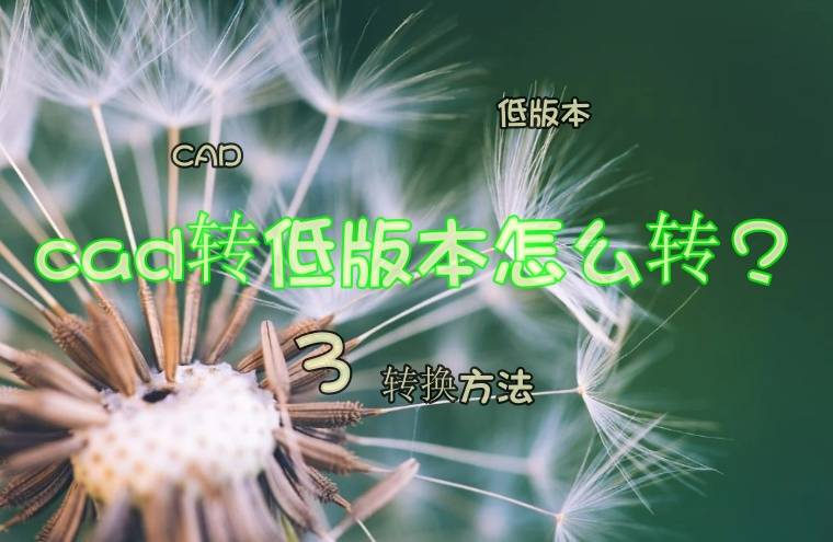 輕鬆轉換cad版本_軟件_文件_進行