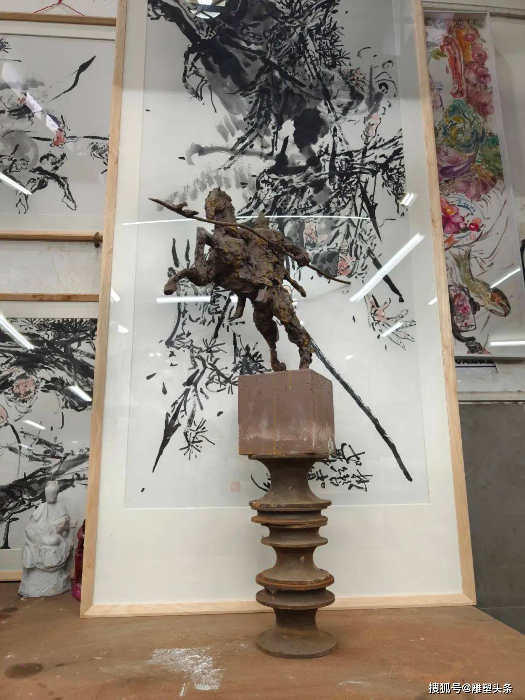 "线索与空白:徐飞作品展" 顺利开幕!_展览_艺术_雕塑