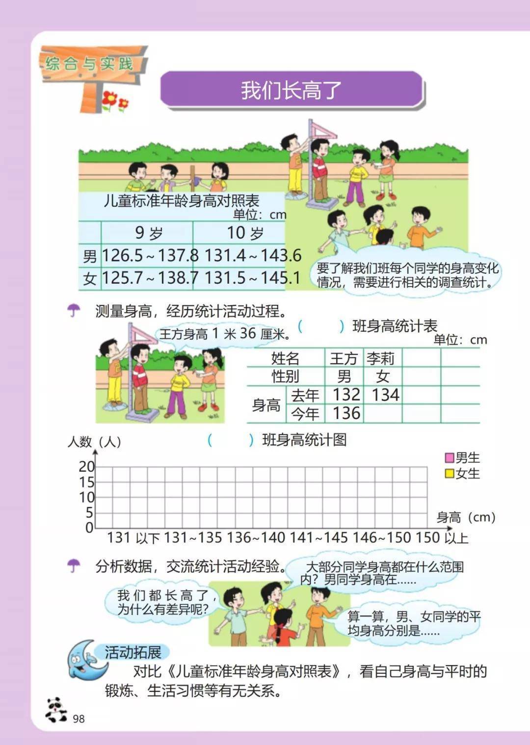 西师大版小学四年级下册数学电子课本高清完整版