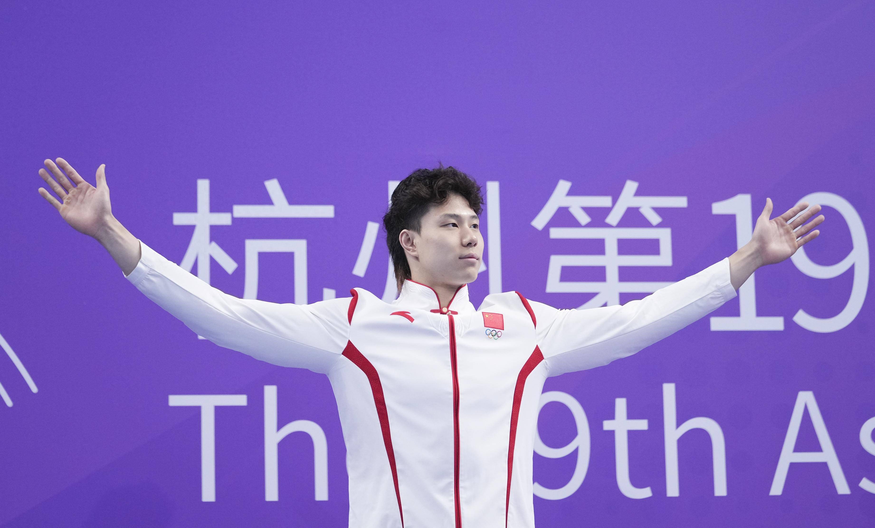 六个项目均排名世界第一,覃海洋称霸蛙泳_成绩_金牌_王顺