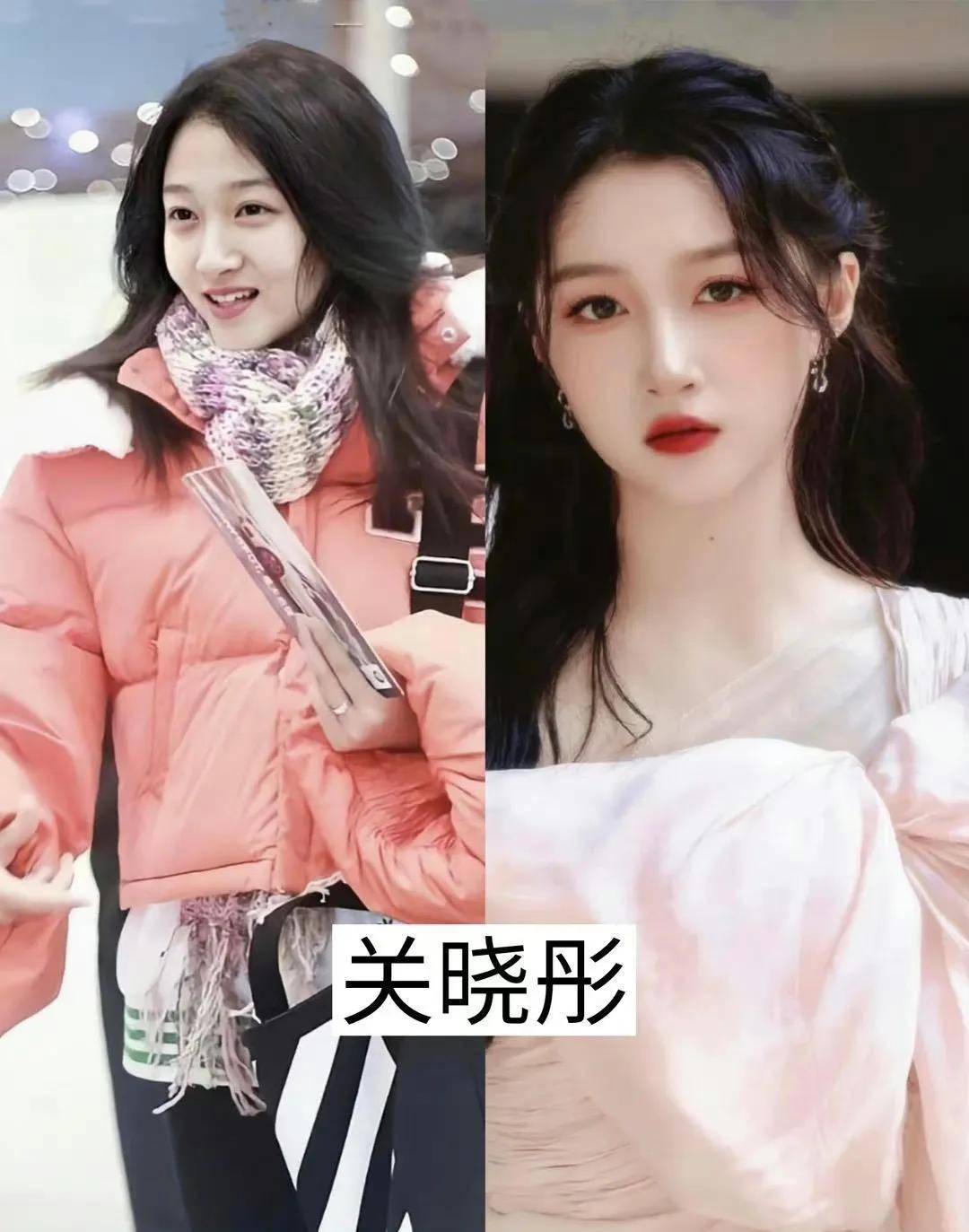 关晓彤谭松韵吴宣仪杨紫景甜程潇赵丽颖赵露思无论是化妆还是素颜