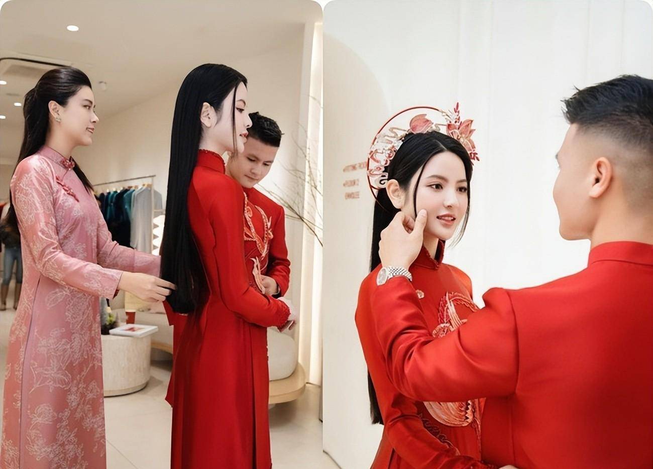 越南婚纱礼服:专注于传统设计.