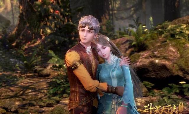 斗罗149:荣荣主动出击,奥斯卡害羞脸红,两人成功突破防线_因为_动作