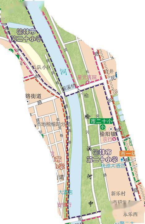 榆林最新入学片区划分