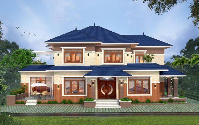 22款漂亮别墅分享,13万就能建,房子建得好,生活没烦恼