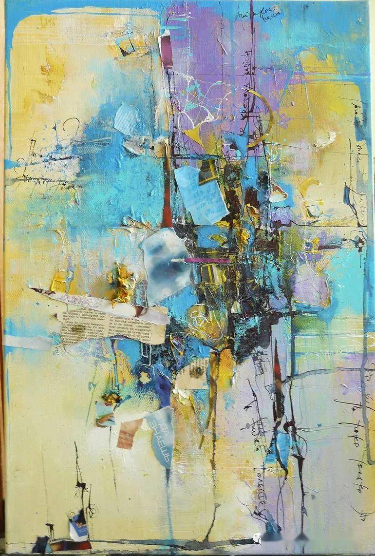 大众艺术网:"风吹到了希望的地方" —— 俄罗斯抽象派女画家 maria