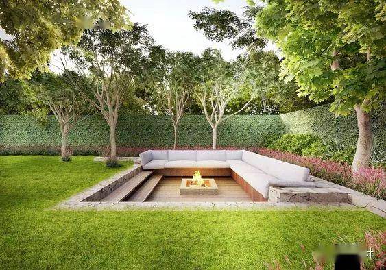 下沉式景观,现在流行这样设计