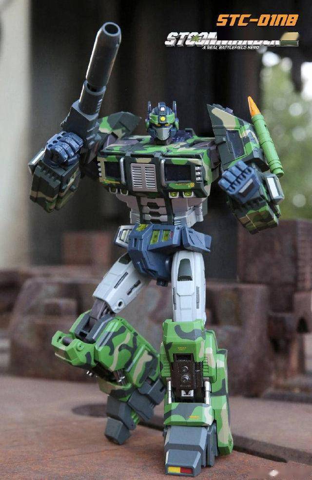 模玩资讯:变形金刚第三方 tfc toys 滚雷擎天柱 核弹型 官图更新_手机