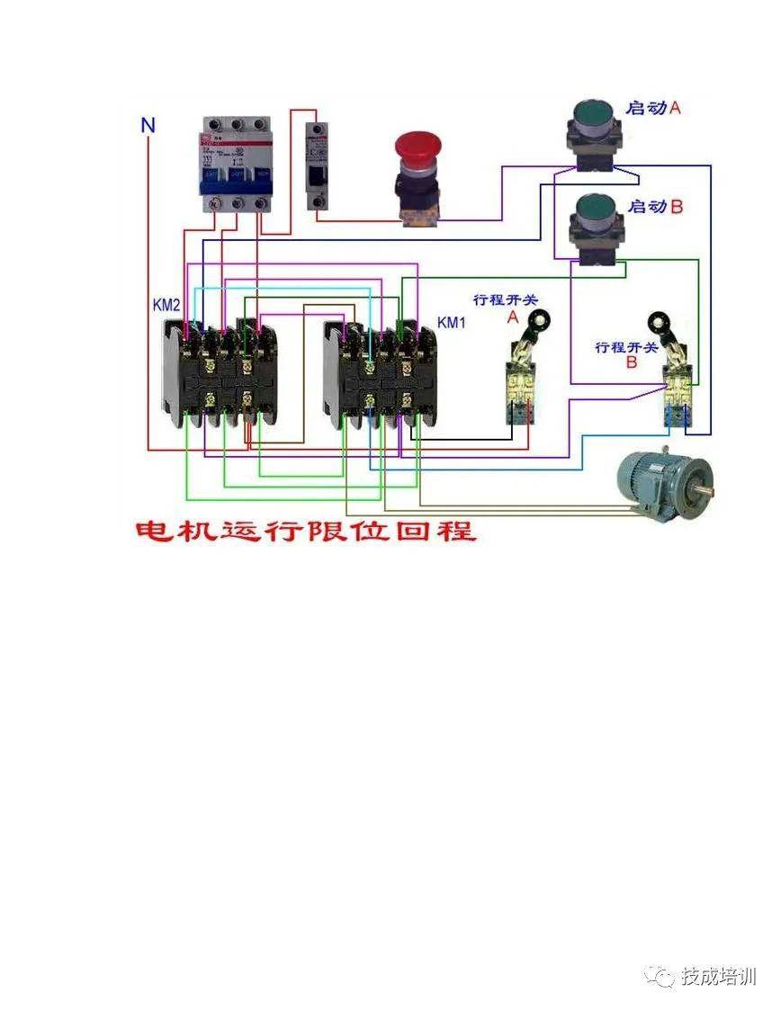 史上最全电工实物接线图含日光灯类断路器控制回路电动机热电偶电能表