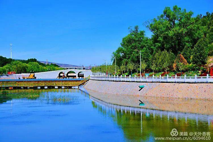 彭陽縣寧夏也有杭州西湖美景彭陽縣茹河